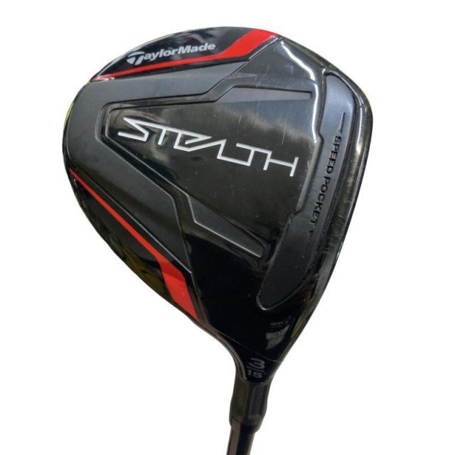 【中古】 テーラーメイド STEALTH 3W フェアウェイウッド FW TENSEI RED TM50(STEALTH FW) (フレックスR) メンズ 男性用 右利き 右用 Cランク ゴルフクラブ