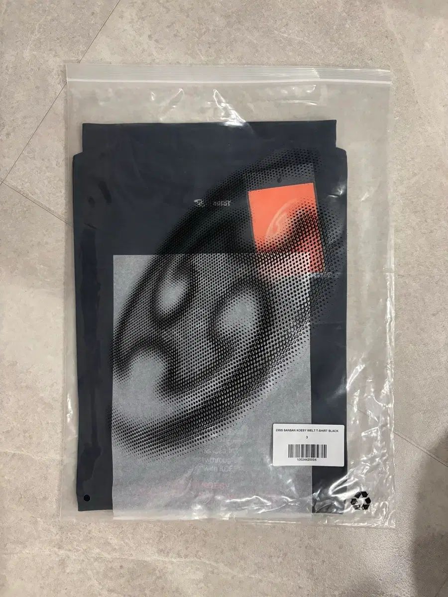 3 サンサンギアー コエシ ウェルト Tシャツ ブラック