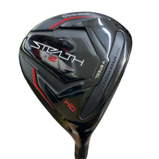 【中古】 テーラーメイド STEALTH2 HD 3W フェアウェイウッド FW TENSEI RED TM50(STEALTH FW) (フレックスR) メンズ 男性用 右利き 右用 Cランク ゴルフクラブ