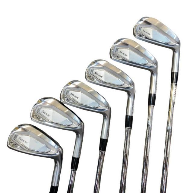 【中古】 ダンロップ SRIXON ZXi5 6S アイアンセット IR 純正特注シャフト (フレックスS) メンズ 男性用 右利き 右用 Bランク ゴルフクラブ