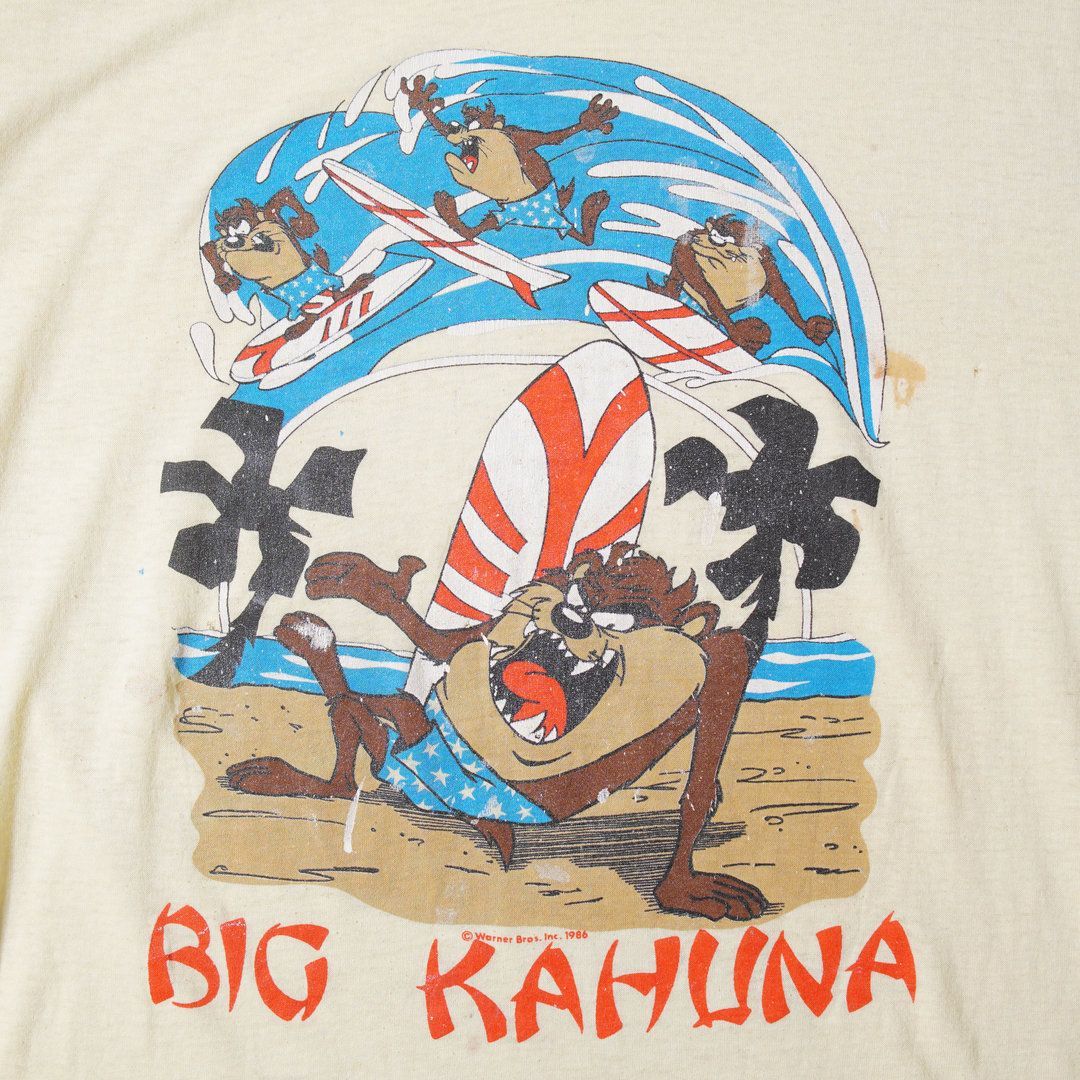 80s ルーニーテューンズ Looney Tunes タズマニアンデビル Tシャツ L 1986年製 USA製 タズ 雰囲気系 ヴィンテージ Vintage ストリート アメカジ 古着 T223 80s ルーニーテューンズ Looney Tunes タズマニアンデビル Tシャツ L 1986年製 USA製 タズ 雰囲気系 ヴィンテージ Vintage ストリート アメカジ 古着 T223