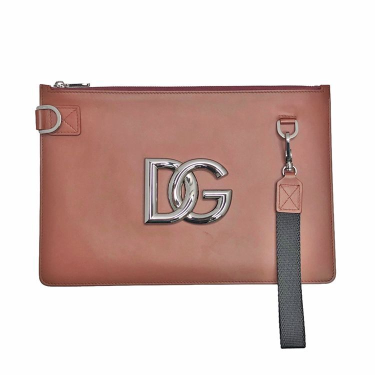 DOLCE&GABBANA ドルチェ＆ ガッバーナ DG ロゴ クラッチバッグ ポーチ