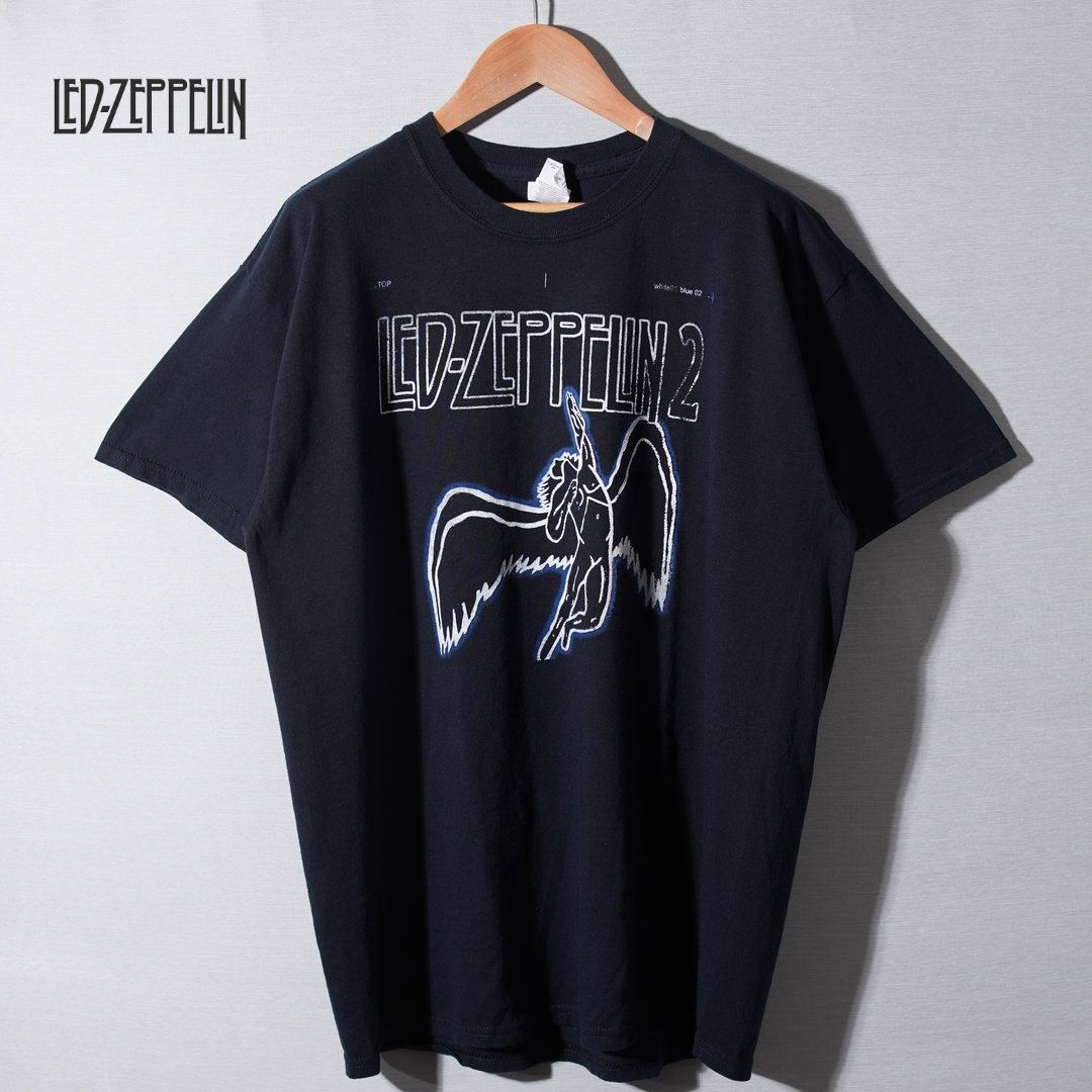 Zeppelin ヴィンテージ led zeppelin バンドtシャツ 00s レッド