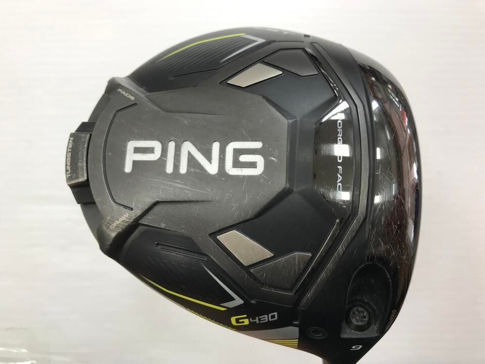 ピン　G430 LST　9度　ALTA J CB BLACK　Sフレックス　ドライバー　中古【最短即日発送】