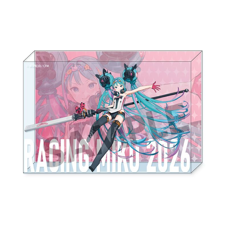 新品】レーシングミク 2026 キービジュアル2 Ver. アクリルブロック