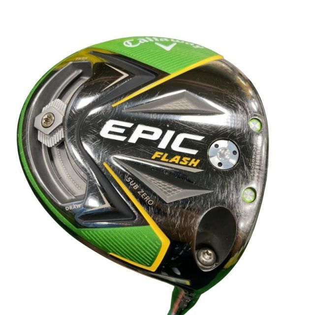 【中古】 キャロウェイ EPIC FLASH SUBZERO 9° ドライバー DR Speeder 661 EVOLUTION V (フレックスS) メンズ 男性用 右利き 右用 Cランク ゴルフクラブ
