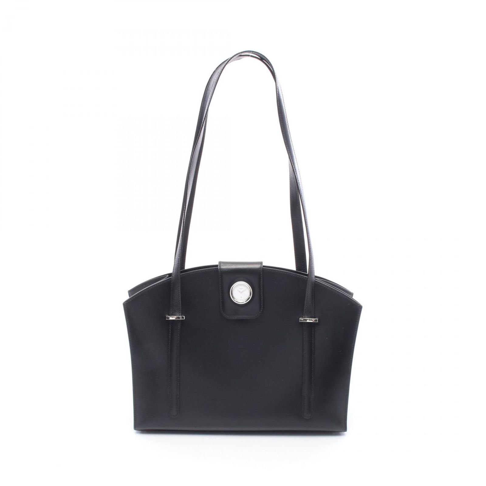 エルメス HERMES トートバッグ リン ブラック カーフ（牛革） リン ブラック レディース Used A