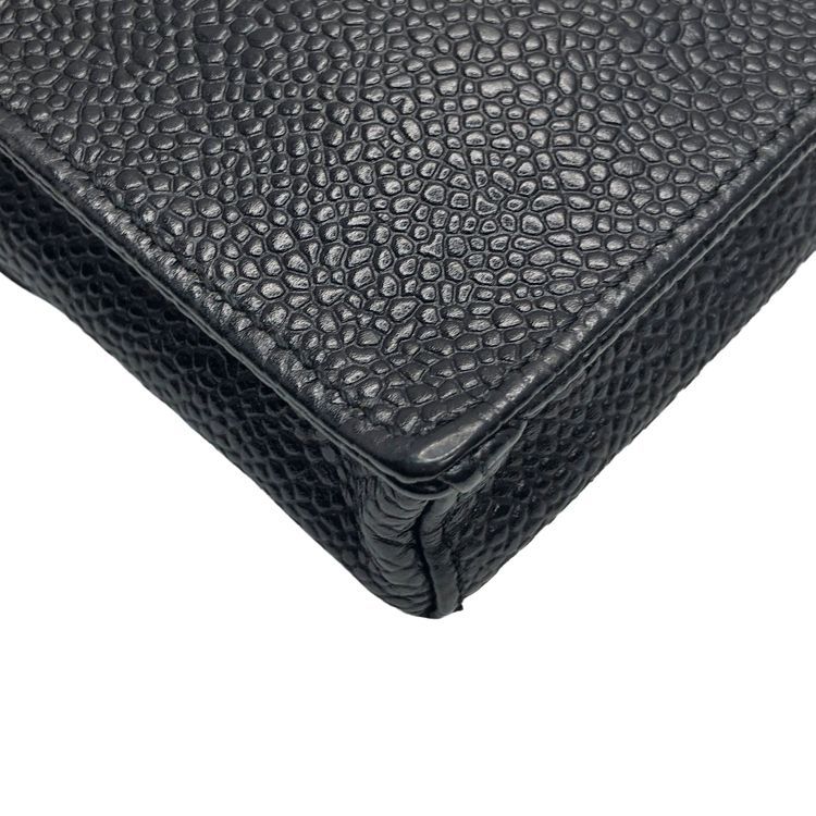 CHANEL シャネル ココマーク シガレットケース A13511 5番台 キャビア
