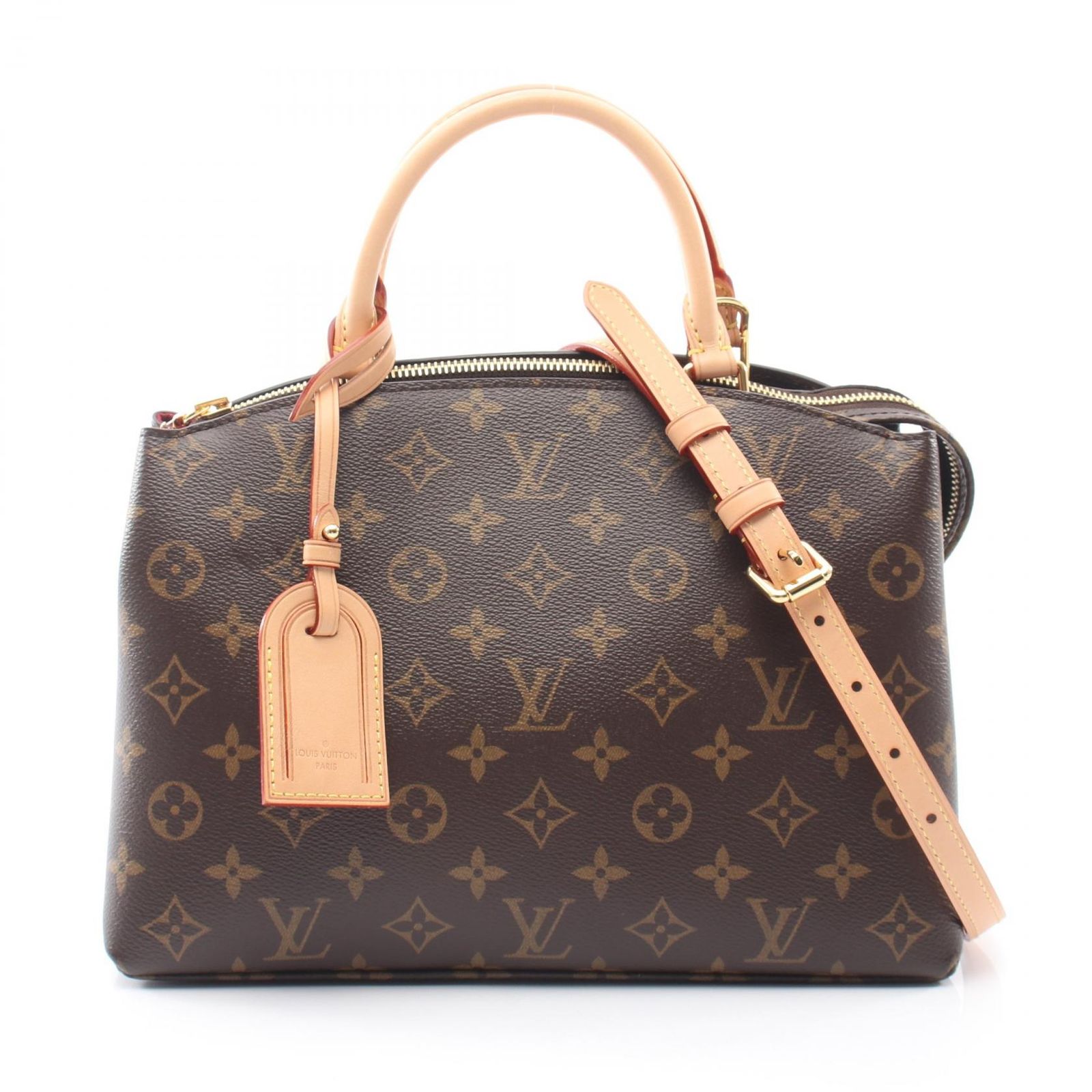 ルイ・ヴィトン LOUIS VUITTON ハンドバッグ プティ パレPM 2WAY M45900 PVCコーティングキャンバス レザー プティ・パレPM レディース Used A