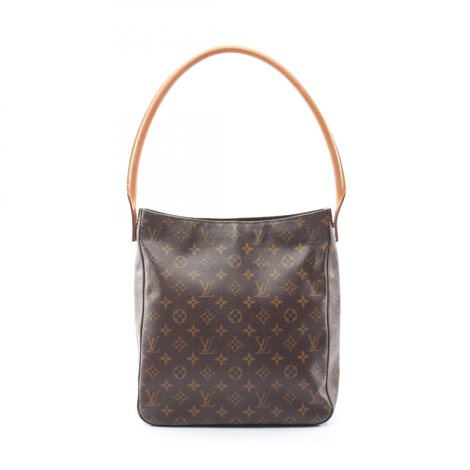ルイ・ヴィトン LOUIS VUITTON ショルダーバッグ ルーピングGM モノグラム M51145 PVCコーティングキャンバス レザー ルーピングGM レディース Used A