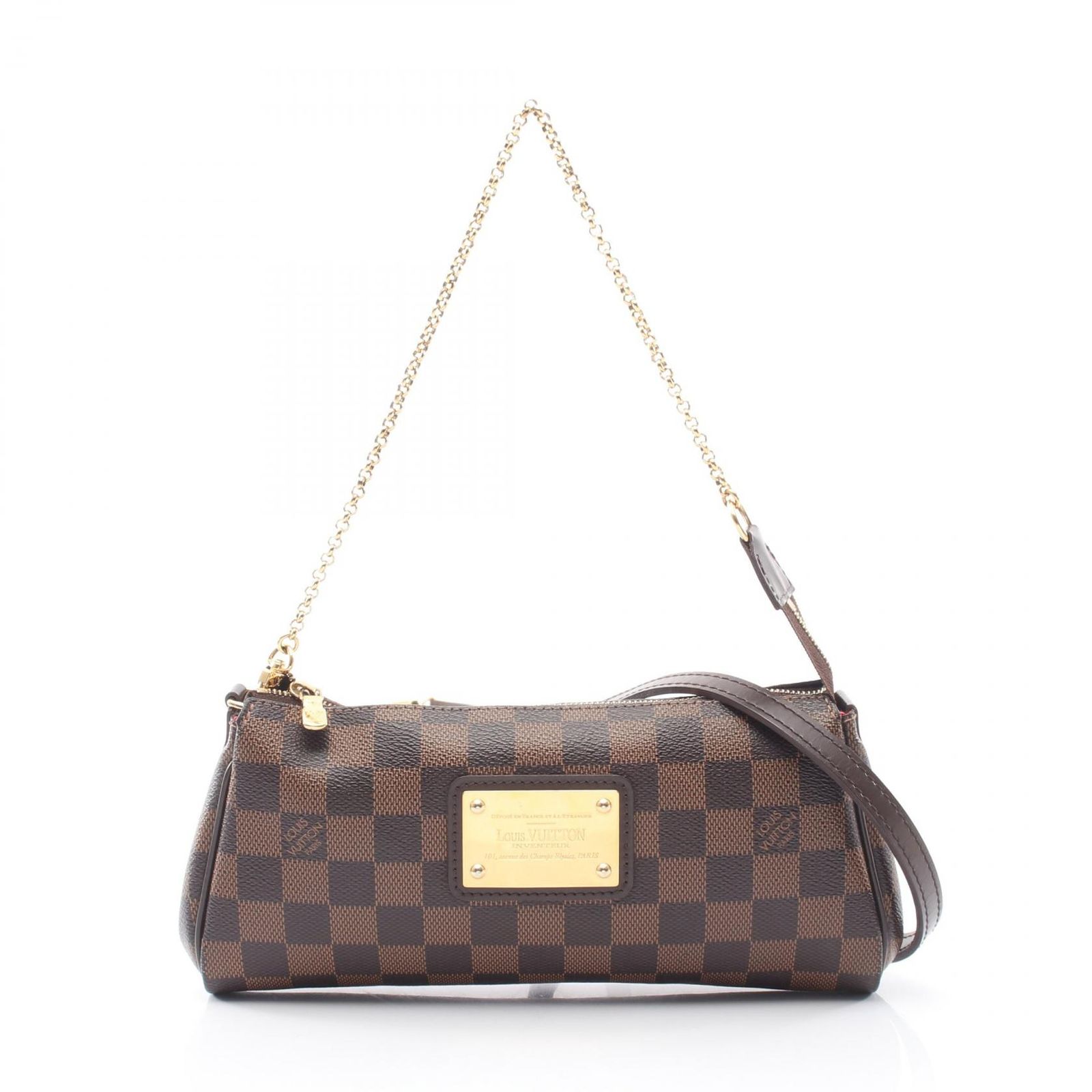 ルイ・ヴィトン LOUIS VUITTON ハンドバッグ エヴァ N55213 PVCコーティングキャンバス レザー エヴァ レディース Used A