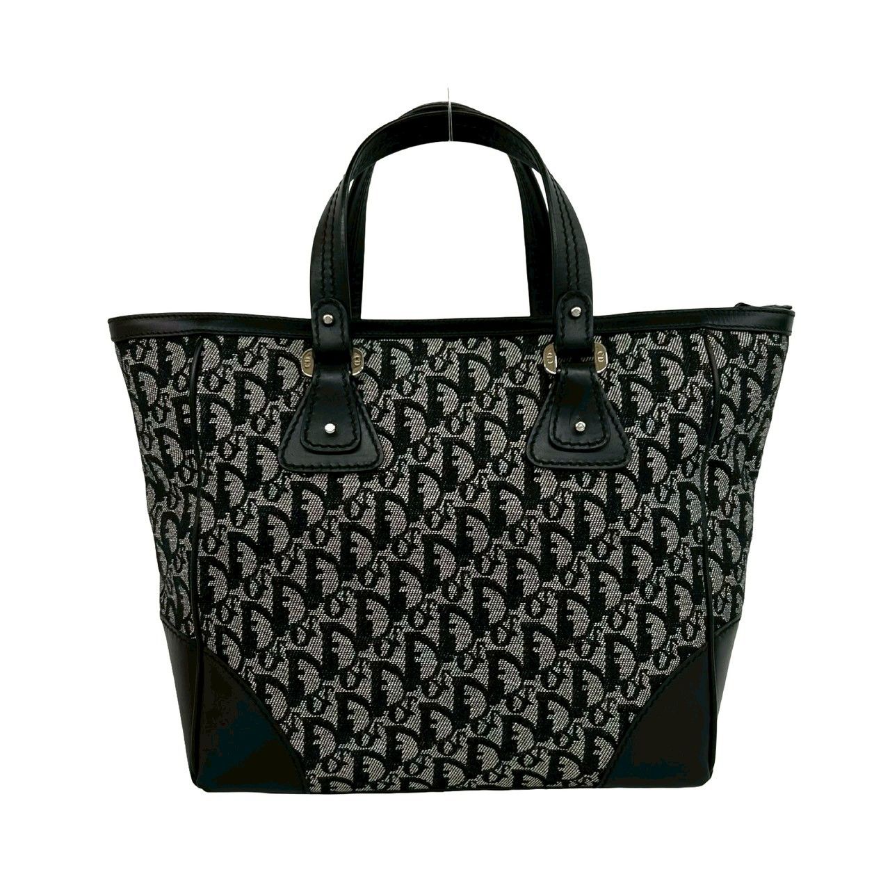 極 美品 Christian Dior クリスチャンディオール トロッター 柄 