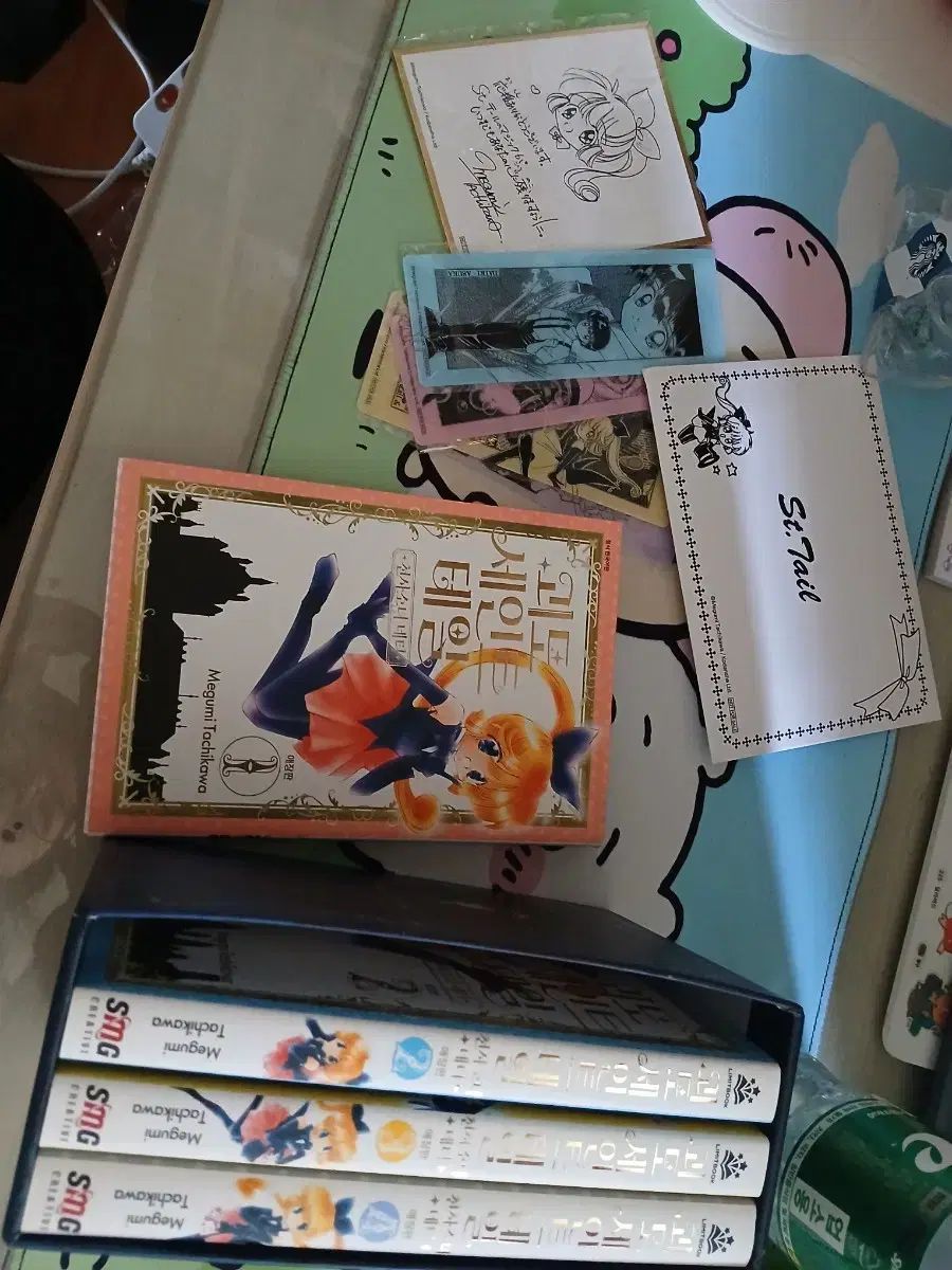 怪盗 SAINT LUIS(セントルイス) テイル 天使少女 ネティ 漫画 全巻 セット + グッズ