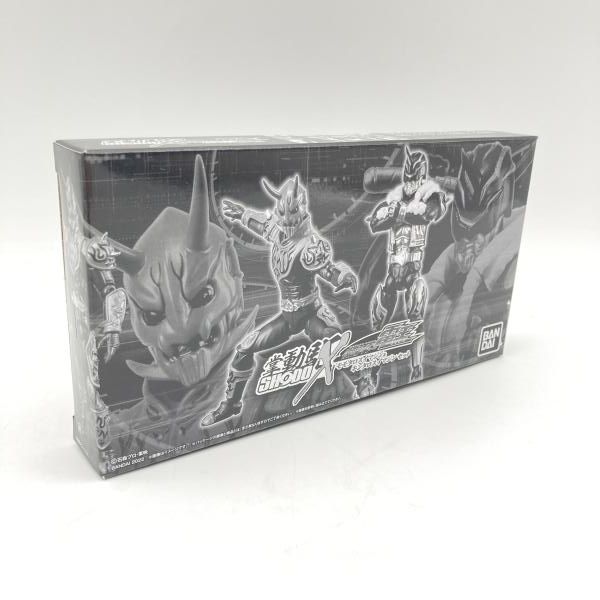 【中古】HM未開封)バンダイ SHODO-X 仮面ライダー電王 モモタロスイマジン＆キンタロスイマジンセット[6]