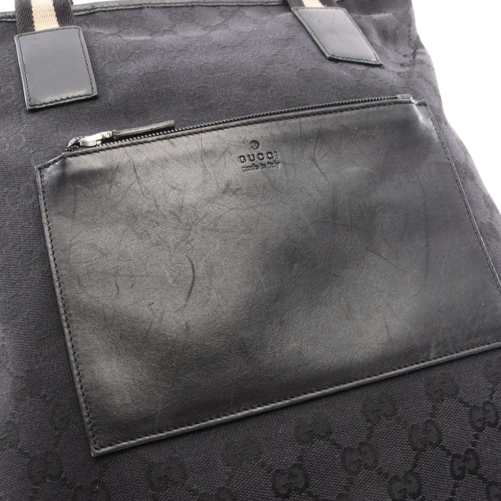 グッチ GUCCI トートバッグ GGキャンバス 019 0401 ブラック 