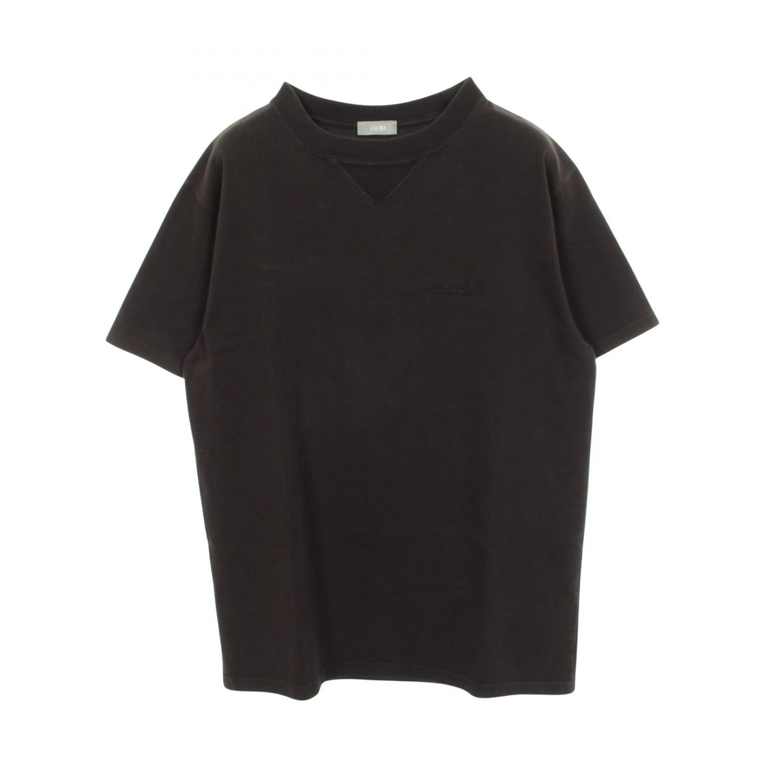 ディオール Dior 半袖Tシャツ ロゴ刺繍 コットン Tシャツ メンズ Used B