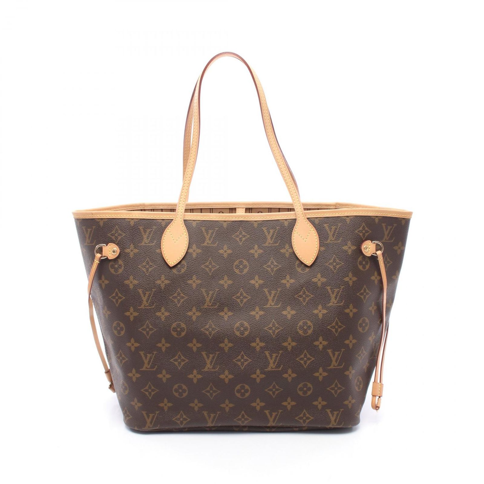 ルイ・ヴィトン LOUIS VUITTON トートバッグ ネヴァーフルMM M40156 PVCコーティングキャンバス レザー ネヴァーフルMM レディース Used A