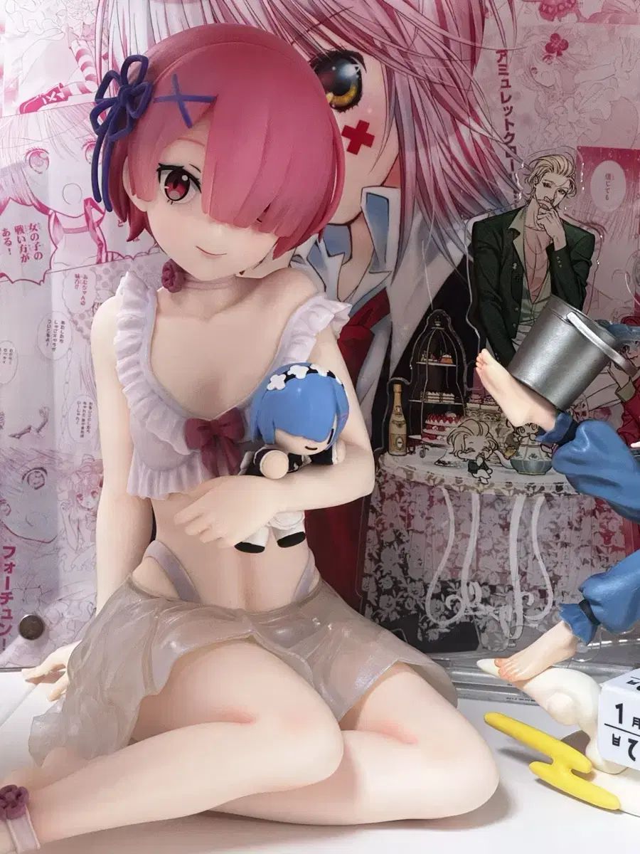 最終) Re:ゼロから始める異世界生活 クージー B賞 ラム フィギュア 一番くじ BANDAI