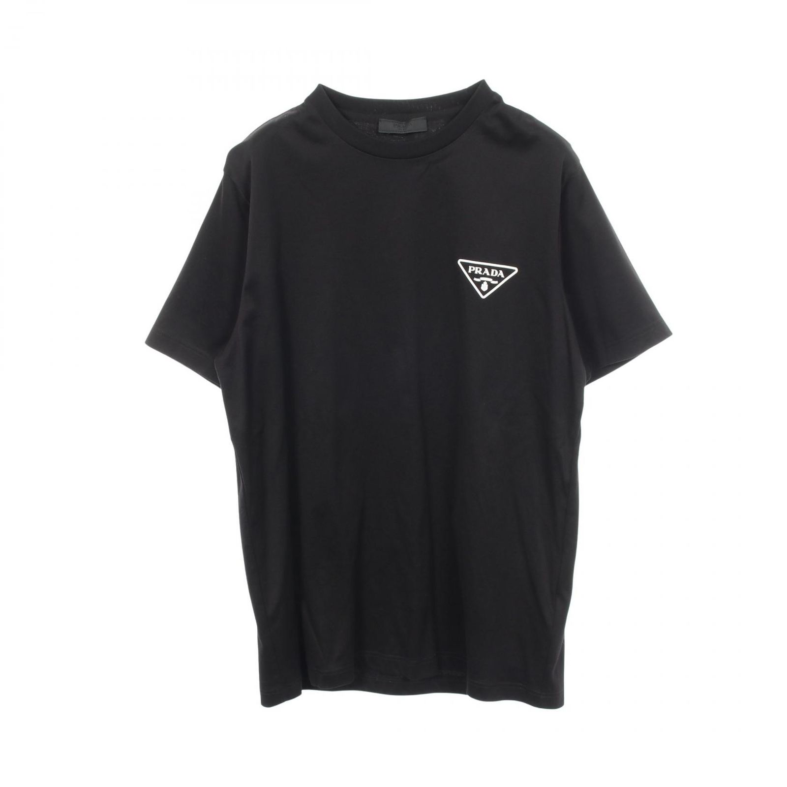 プラダ PRADA 半袖Tシャツ トライアングルロゴ コットン Tシャツ メンズ Used A