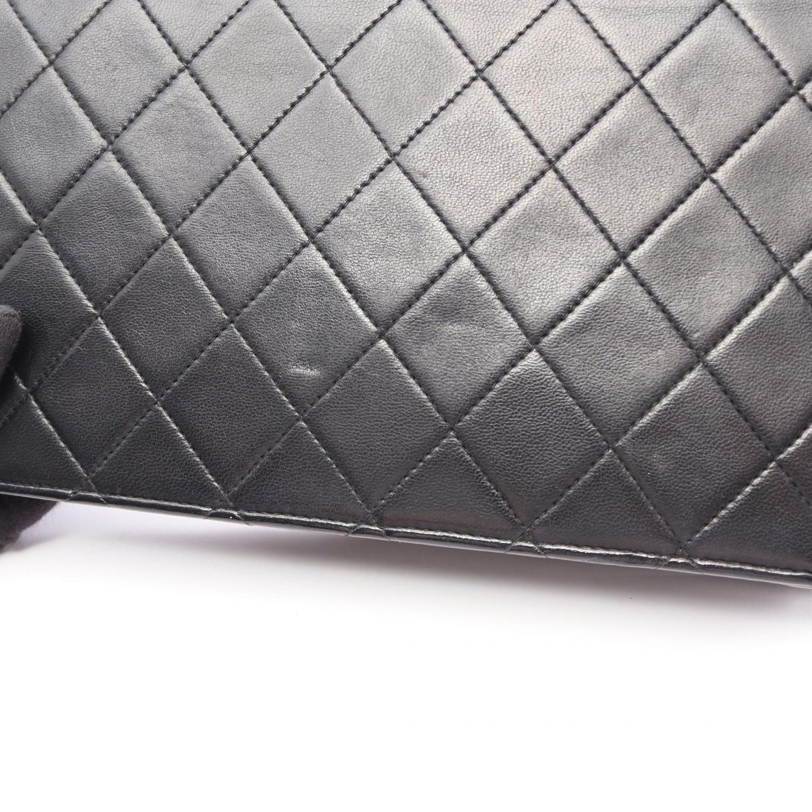 シャネル CHANEL ショルダーバッグ マトラッセ フルフラップ プッシュ 