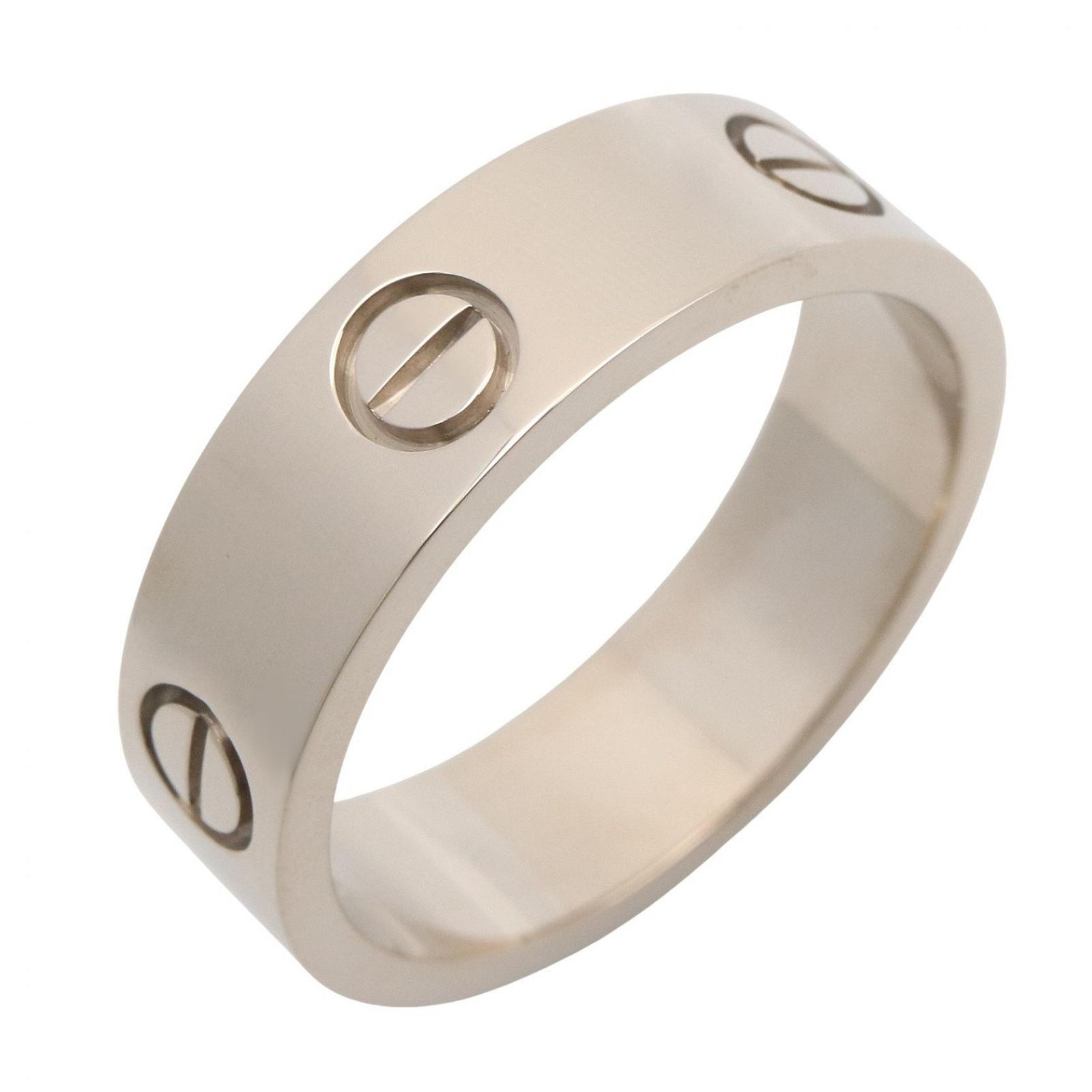 カルティエ CARTIER リング・指輪 ラブリング B4084700 K18WG（ホワイトゴールド） ラブリング ユニセックス Used A