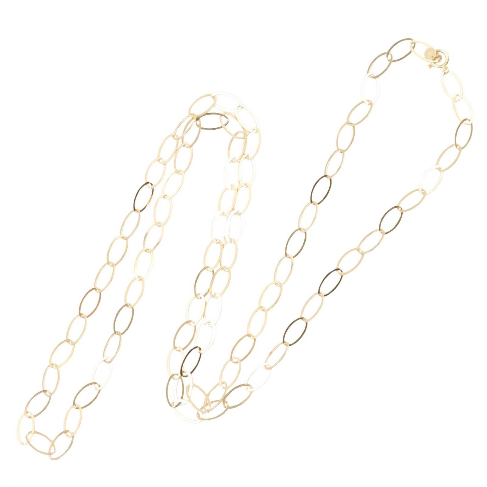 ジュエリー JEWELRY ネックレス ロング ネックレス K18 8.7g 首回り 