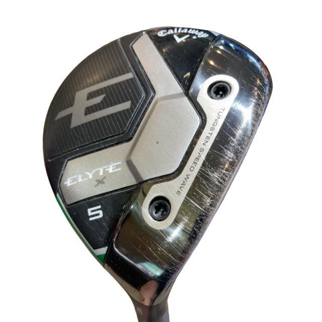 【中古】 キャロウェイ ELYTE X 5W フェアウェイウッド FW VENTUS GREEN 50 for CW(ELYTE FW) (フレックスS) メンズ 男性用 右利き 右用 Cランク ゴルフクラブ