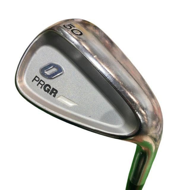 【中古】 プロギア PRGR 0 WEDGE(2024) 50° ウェッジ WG MCI BLACK FOR PRGR (フレックスその他) メンズ 男性用 右利き 右用 Cランク ゴルフクラブ