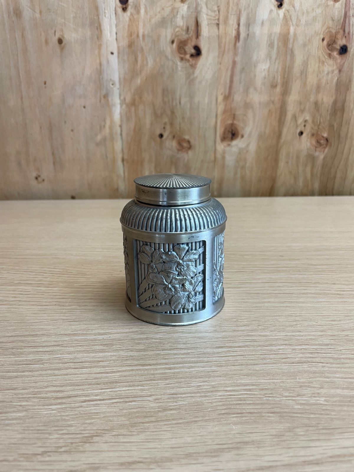 ROYAL SELANGOR　ロイヤルセランゴール　ピューター 錫　茶筒　箱無し