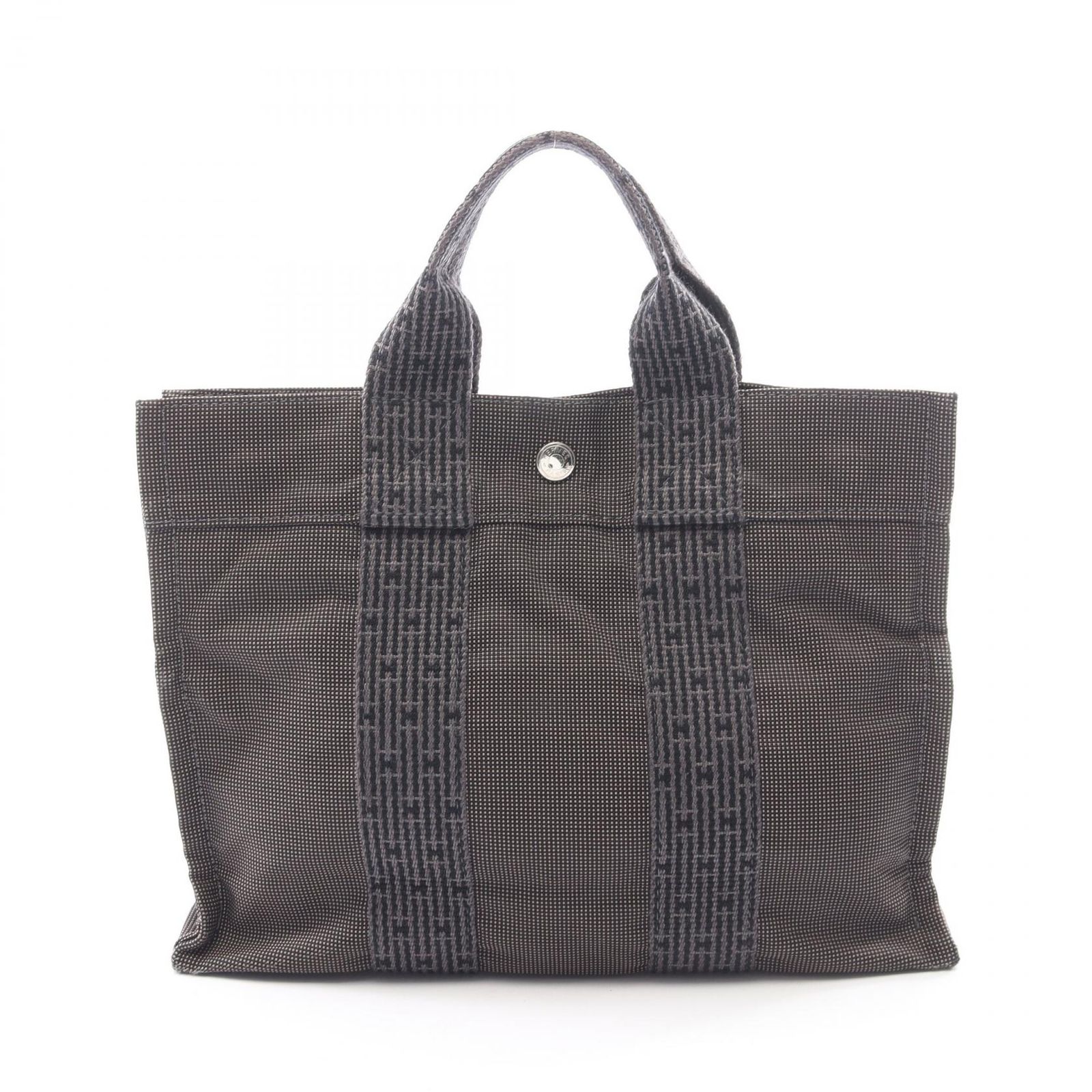 エルメス HERMES トートバッグ エールラインPM グレー その他 エールライントートPM グレー レディース Used B