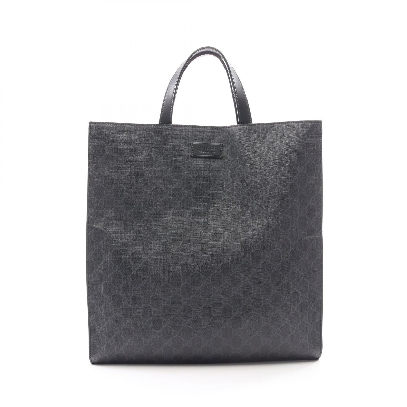 グッチ GUCCI トートバッグ GGスプリーム 495559 ブラック PVC