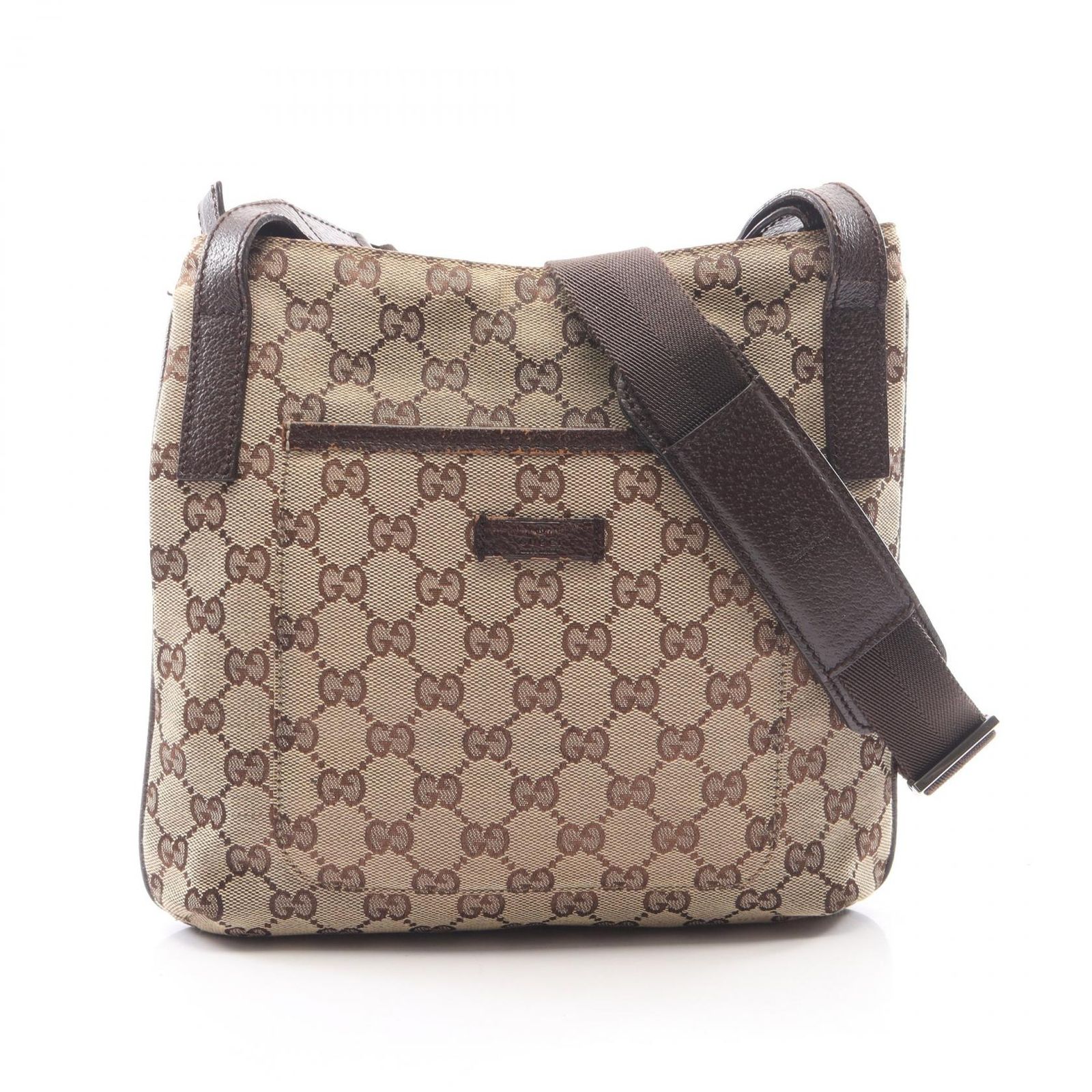 グッチ GUCCI ショルダーバッグ GGキャンバス 122793 ベージュ