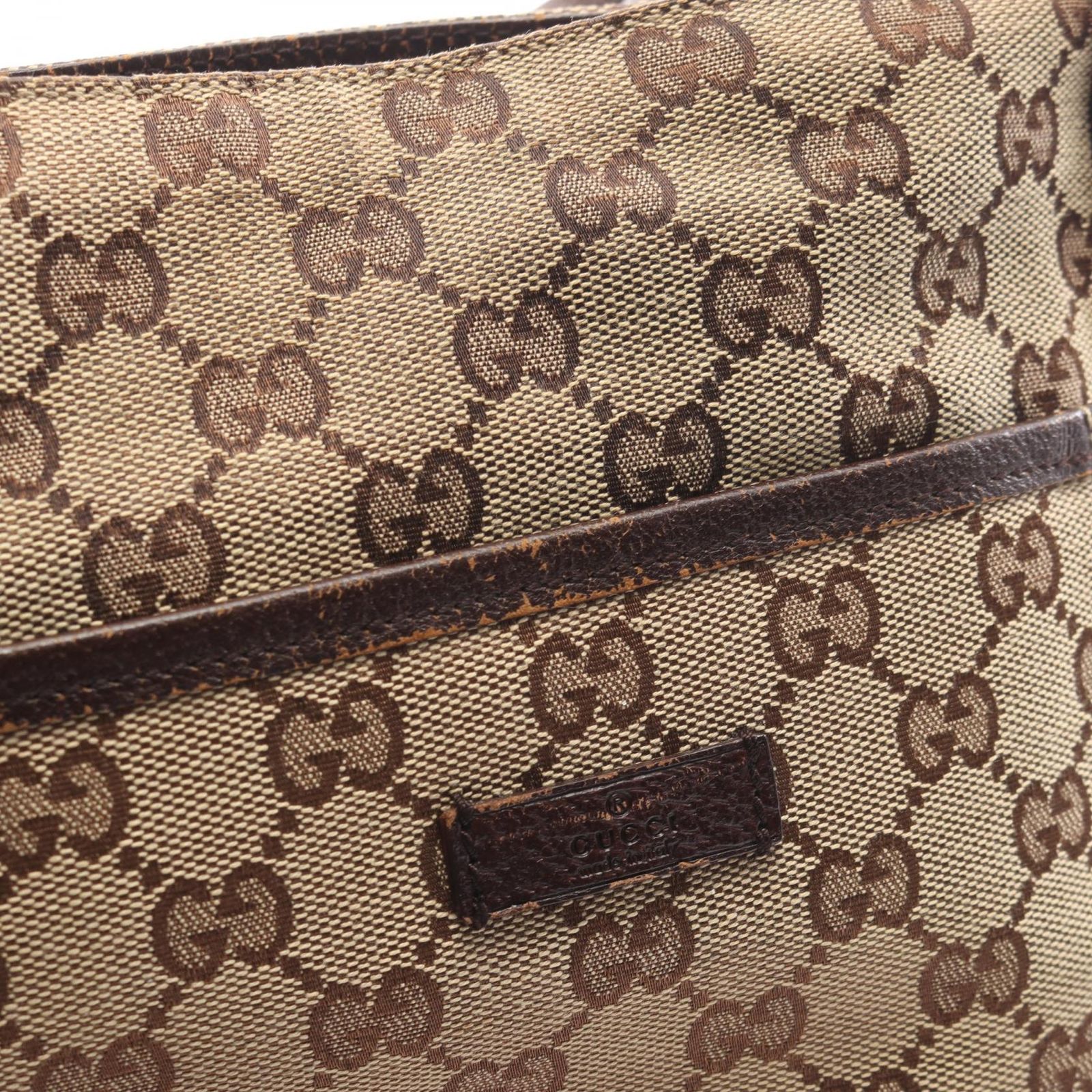 グッチ GUCCI ショルダーバッグ GGキャンバス 122793 ベージュ