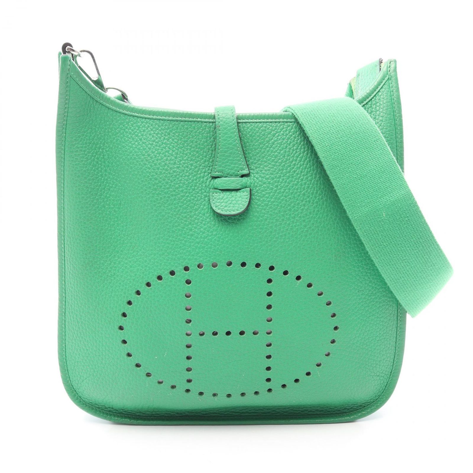 エルメス HERMES ショルダーバッグ エヴリン 3 トロワ PM バンブー レザー エブリン3PM バンブー レディース Used B