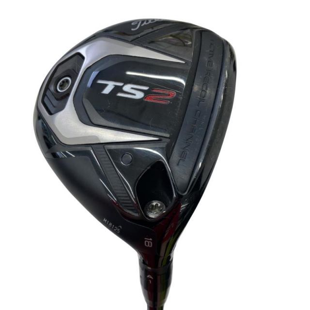 【中古】 タイトリスト TS2 18° フェアウェイウッド FW リシャフト (フレックスその他) メンズ 男性用 右利き 右用 Cランク ゴルフクラブ