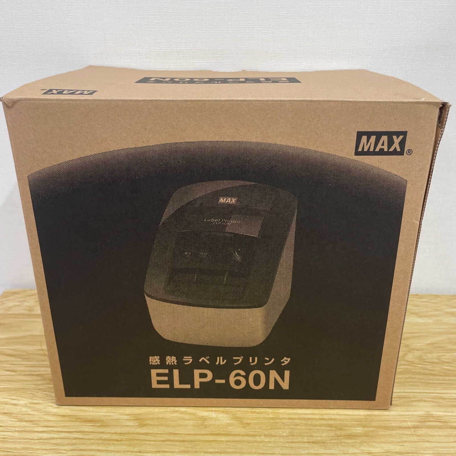 ■MAX マックス 感熱ラベルプリンタ ELP-60N 未使用品 A26-2035