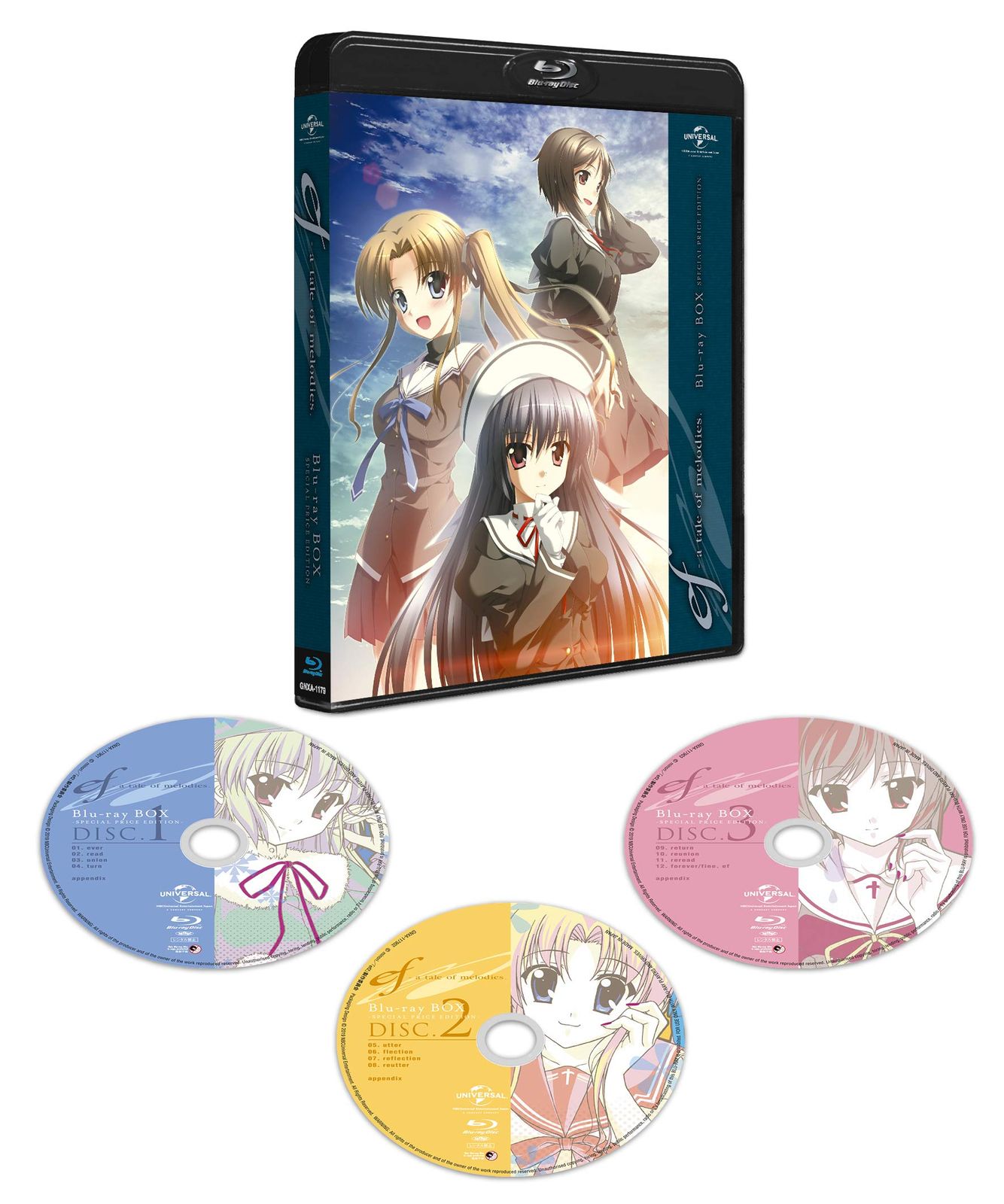 ef - a tale of melodies. Blu-ray BOX(スペシャルプライス版)