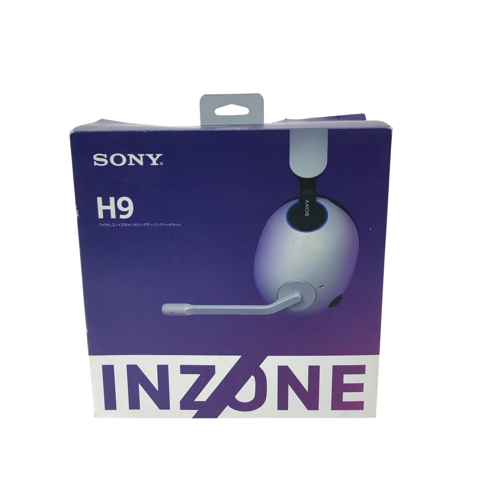 SONY ソニー ヘッドホン ワイヤレスゲーミングヘッドセット WH-G900N INZONE9 USBトランシーバー欠品 ノイズキャンセリング
