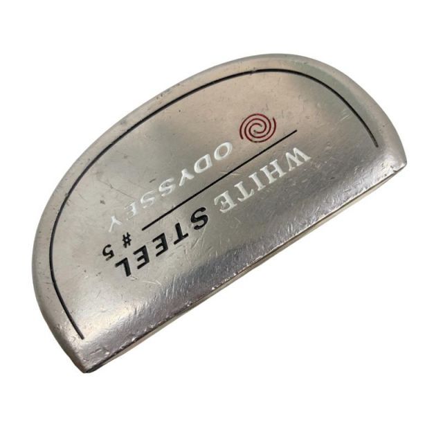 【中古】 オデッセイ WHITE STEEL #5 33インチ パター PT スチール (フレックスその他) メンズ 男性用 右利き 右用 Dランク ゴルフクラブ