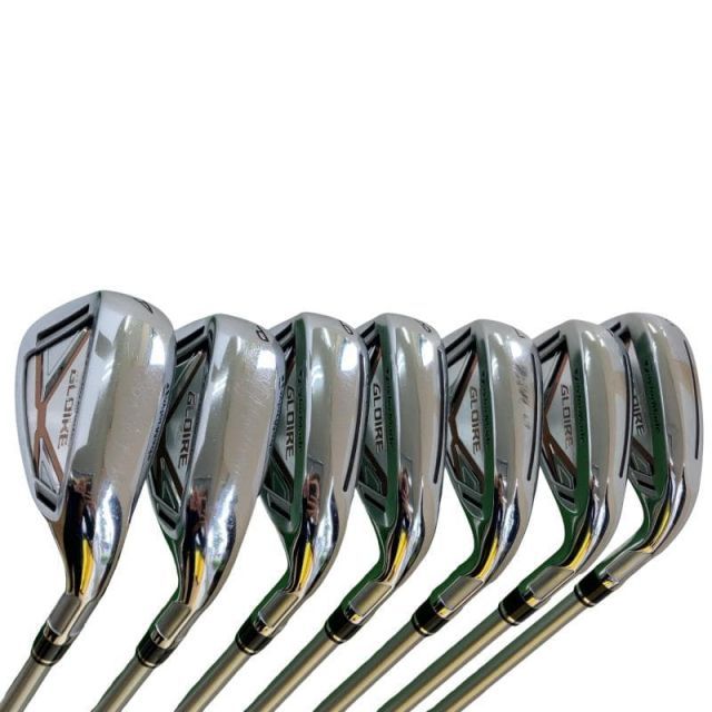 【中古】 テーラーメイド SIM GLOIRE 8S アイアンセット IR 純正特注シャフト (フレックスS) メンズ 男性用 右利き 右用 Cランク ゴルフクラブ