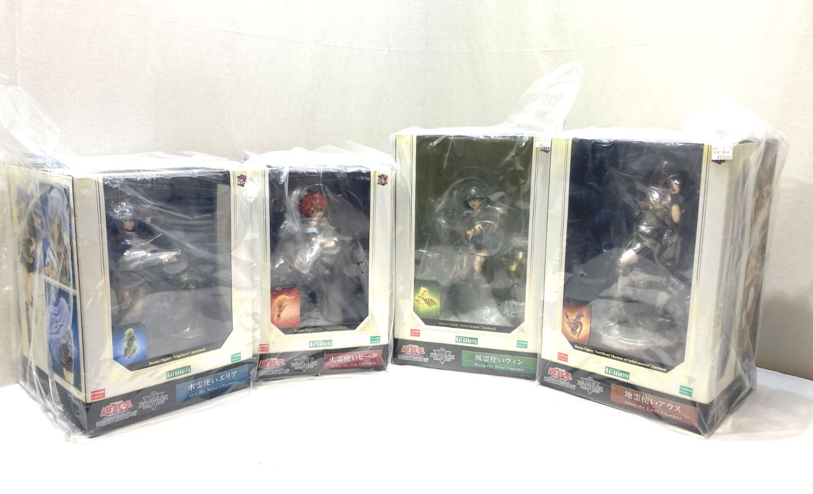 [高松43-0106] 【未開封】KOTOBUKIYA 遊戯王 MonstersFigureCollection　4種4箱セット　[160サイズ]