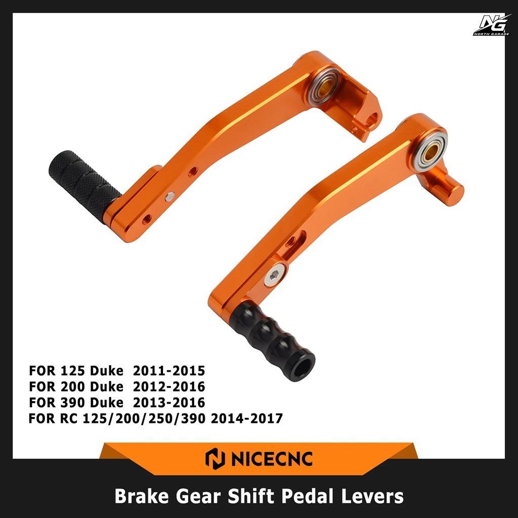 KTM 125 DUKE 2011-2015 200 390 DUKE 2013-2016 RC125 RC200 RC250 RC390 2014-2017 ブレーキギアシフトペダルレバー
