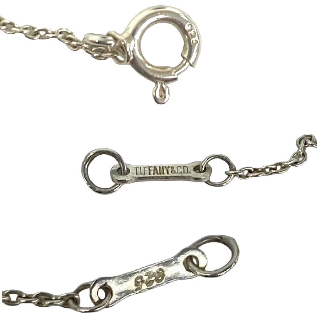 極 美品 TIFFANY&Co. ティファニー ヴィンテージ シグネチャー クロス