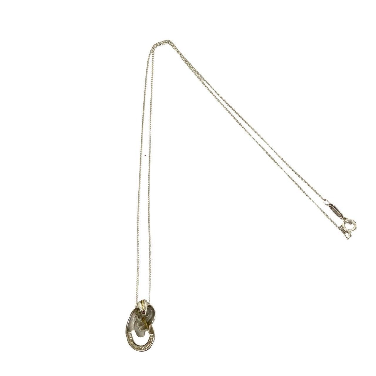 極 美品 TIFFANY&Co. ティファニー ツイスト ノット ロープ ネックレス 