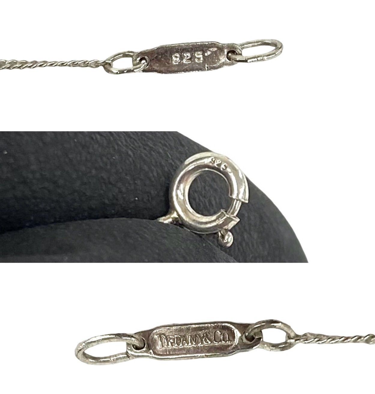極 美品 TIFFANY&Co. ティファニー ツイスト ノット ロープ ネックレス 