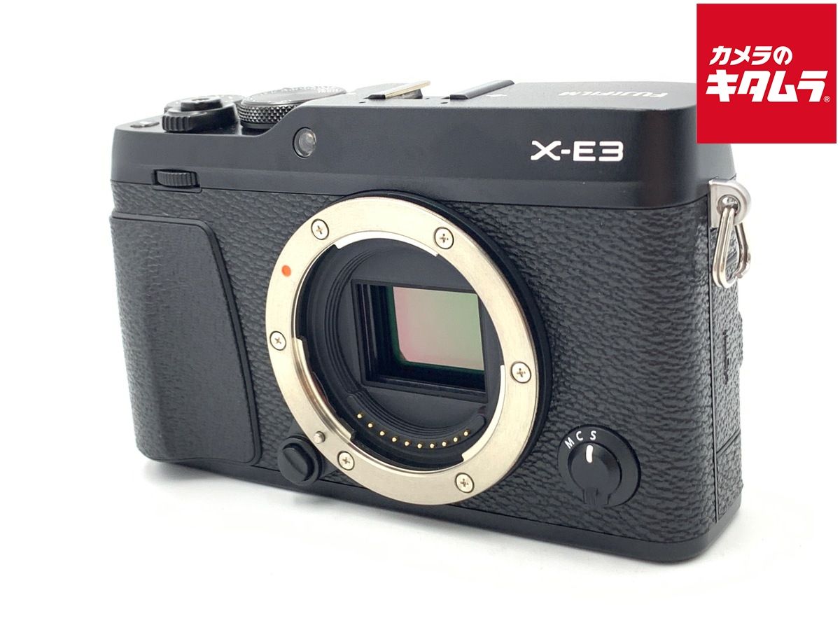 【中古】 【美品】 フジフイルム X-E3 ボディ ブラック