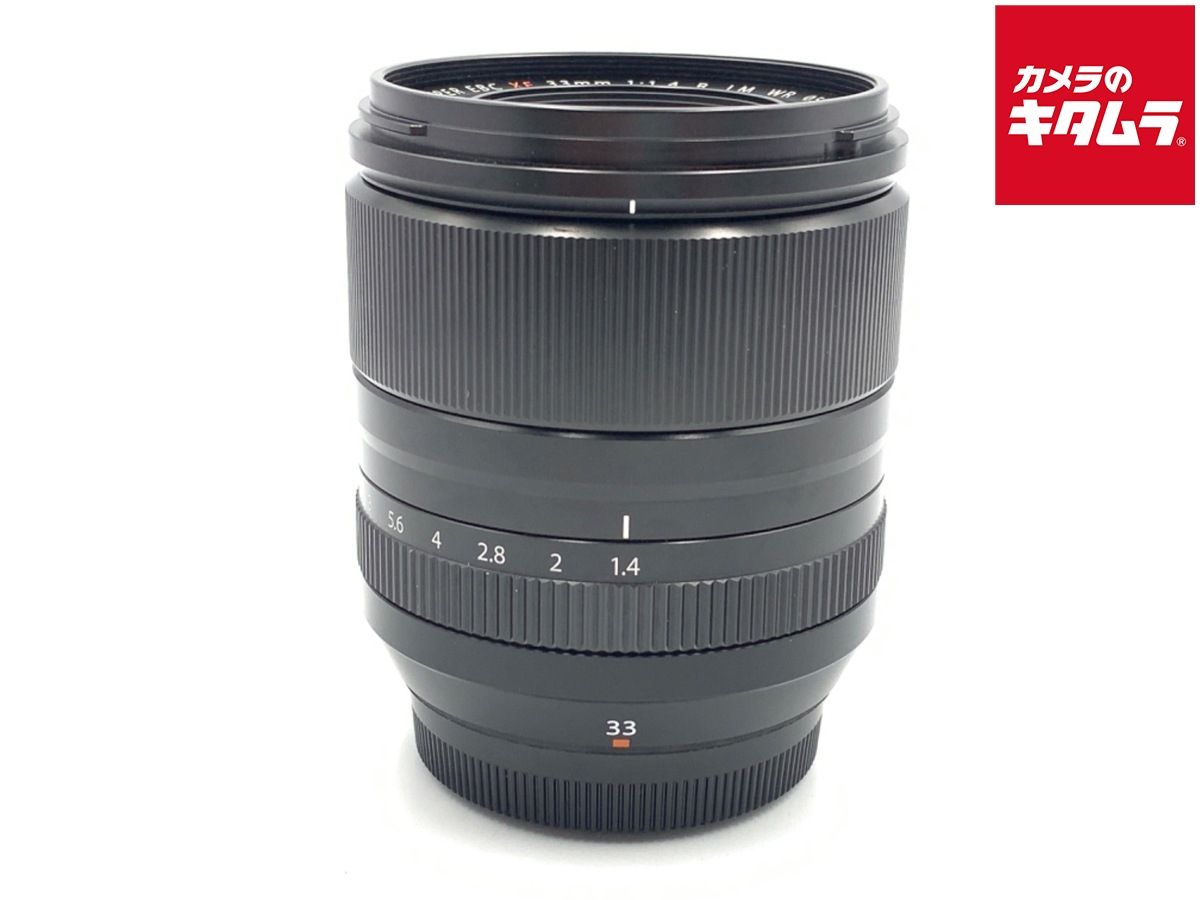 【中古】 【良品】 フジフイルム XF33mm F1.4 R LM WR