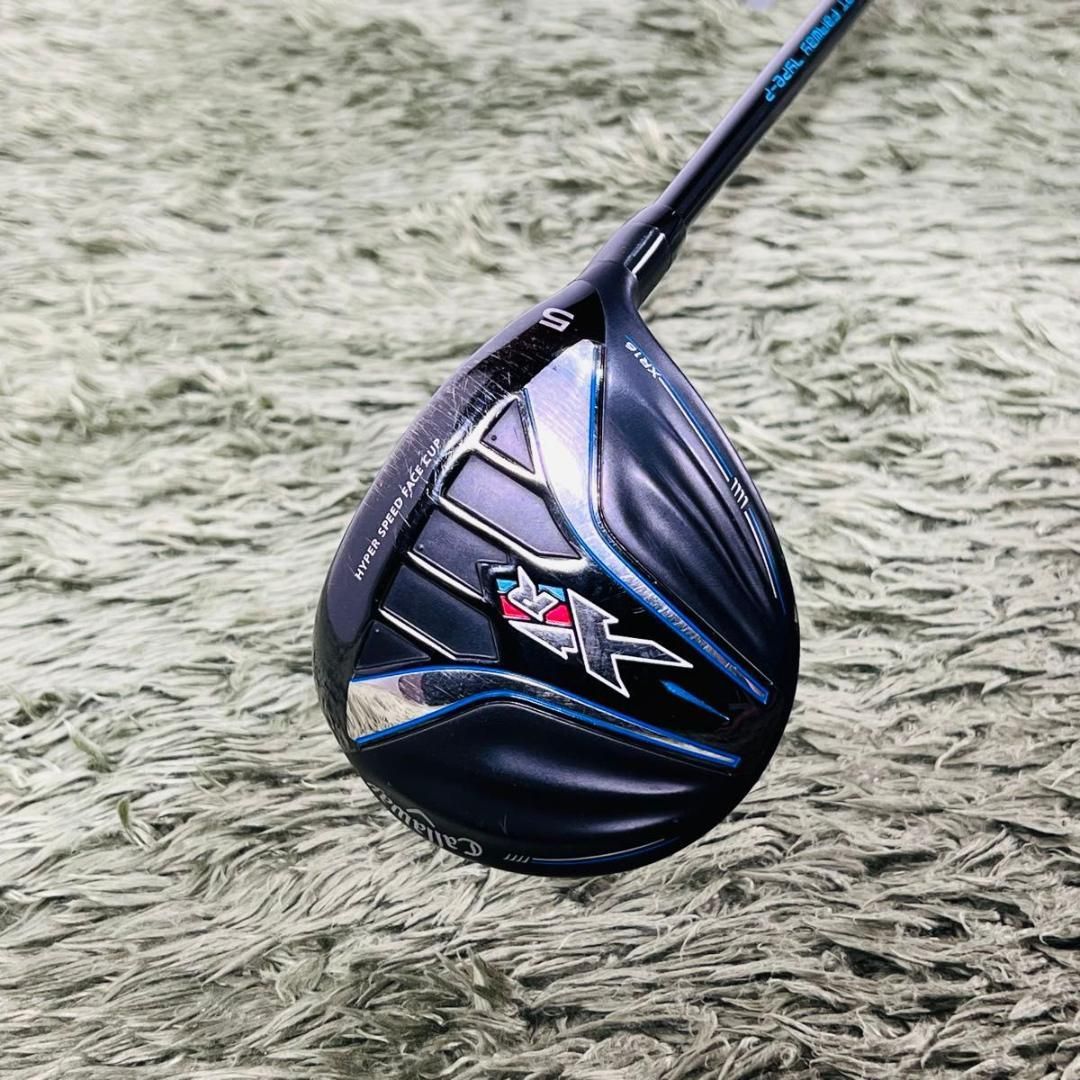 【中古】キャロウェイ XR16 5番フェアウェイウッド 単品 メンズゴルフ Callaway TRPX RED-HOT FW Type-P トリプルX レッドホット 右利き 男性
