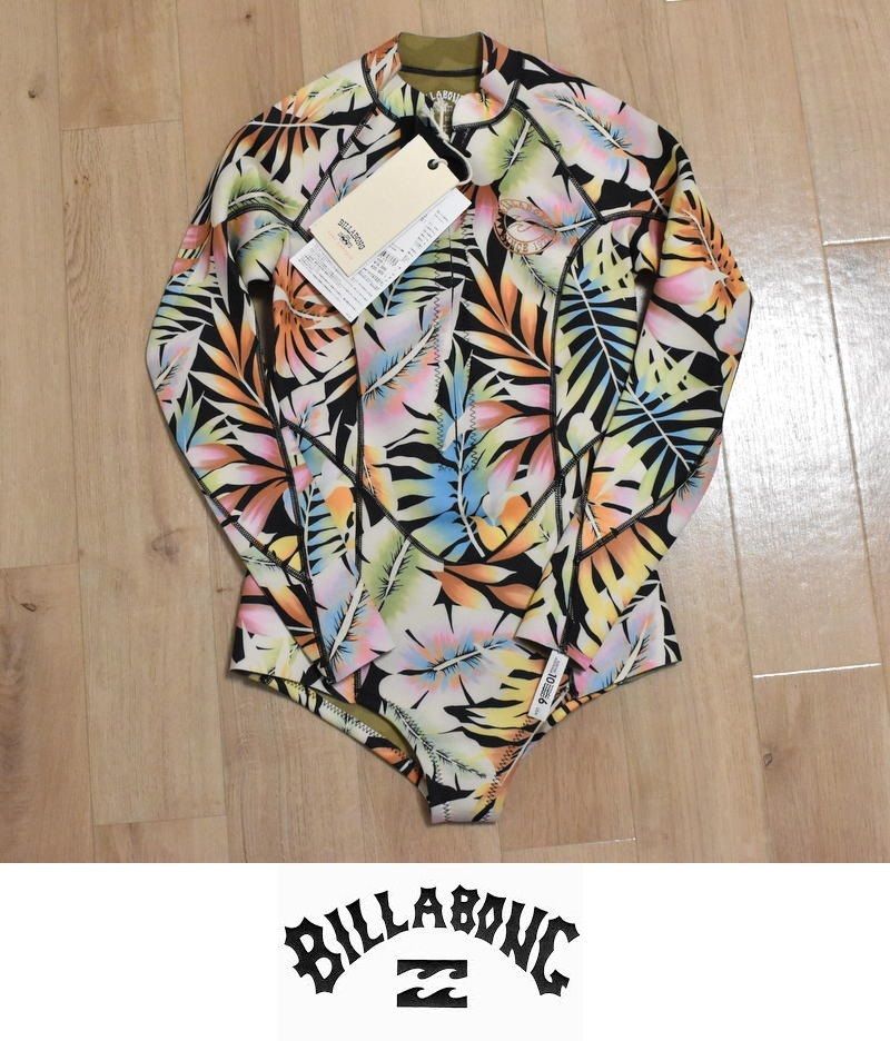 新品 BILLABONG スプリングスーツ BC013-881 M 2mm ハワイアン