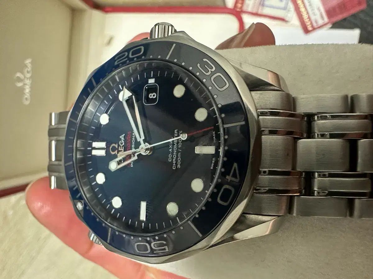 オメガ シーマスター300 旧モデル 41mm デニム版